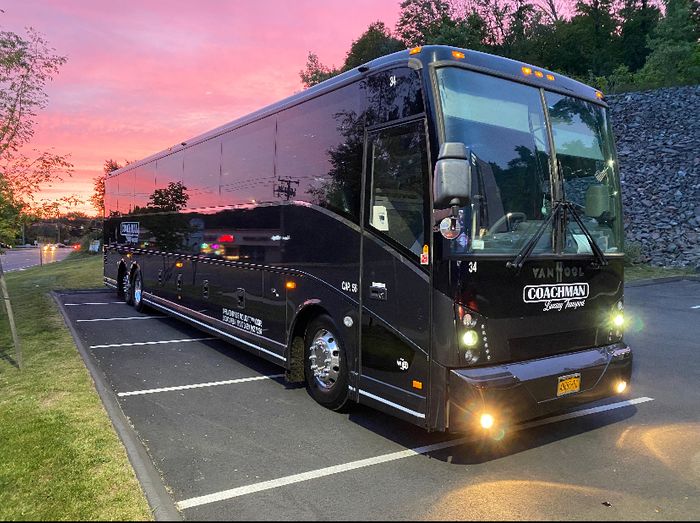 luxury bus exterior